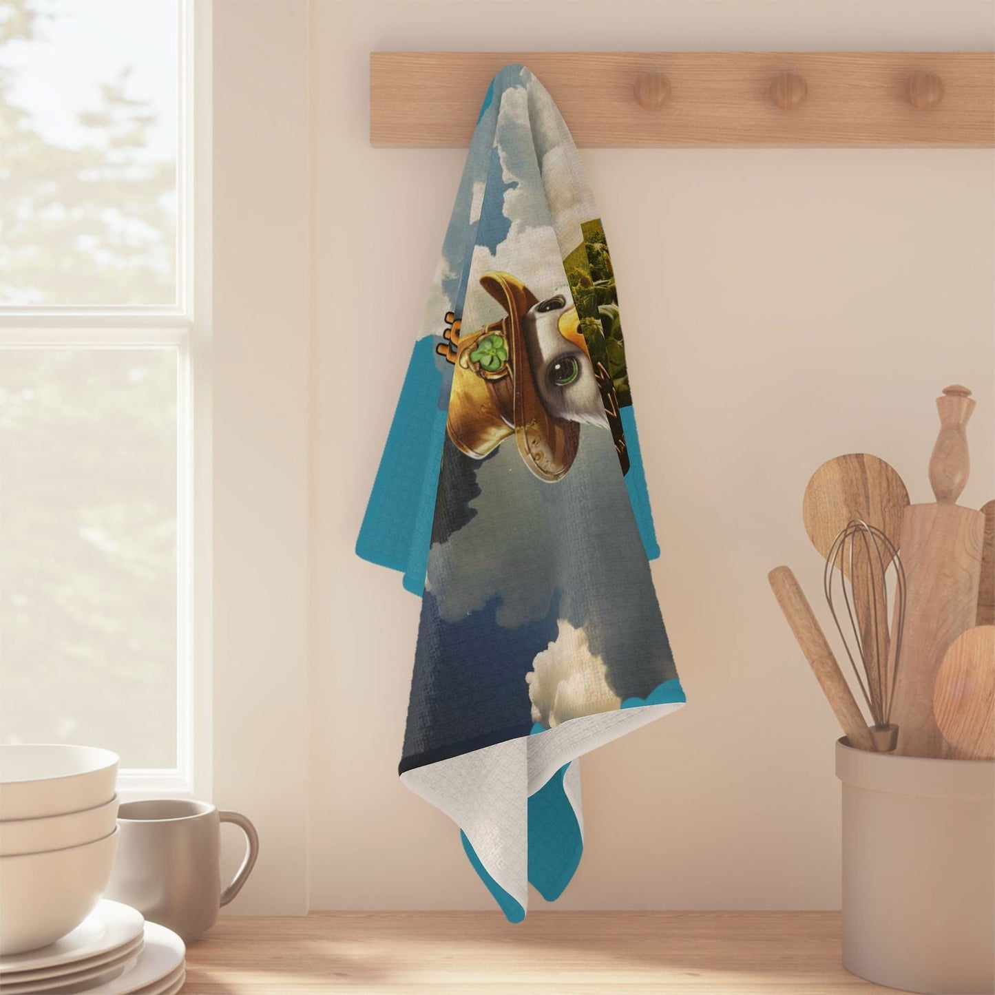 Lucky The Goose Microfiber Tea Towel - S-Mart Shop Smart Treasures