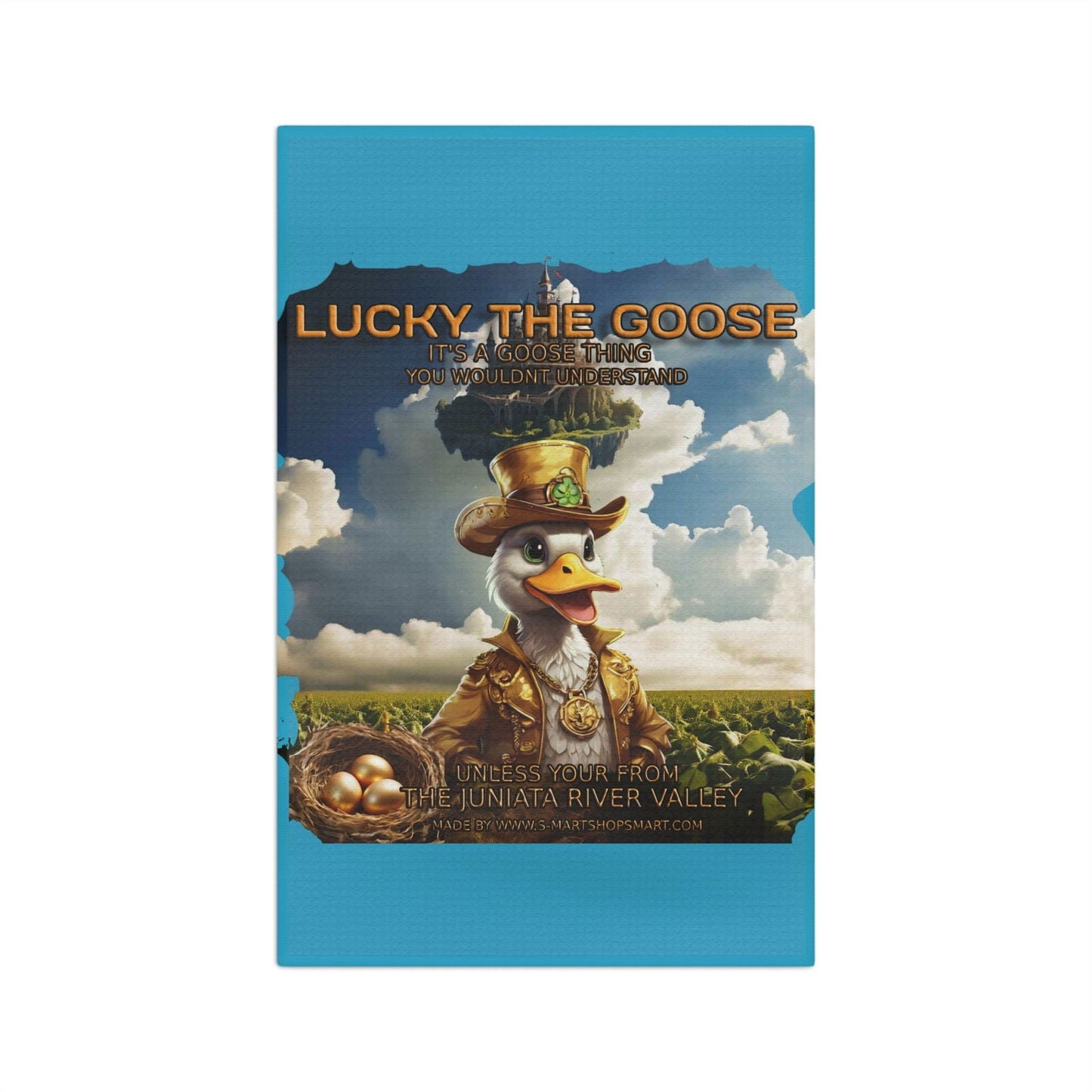 Lucky The Goose Microfiber Tea Towel - S-Mart Shop Smart Treasures