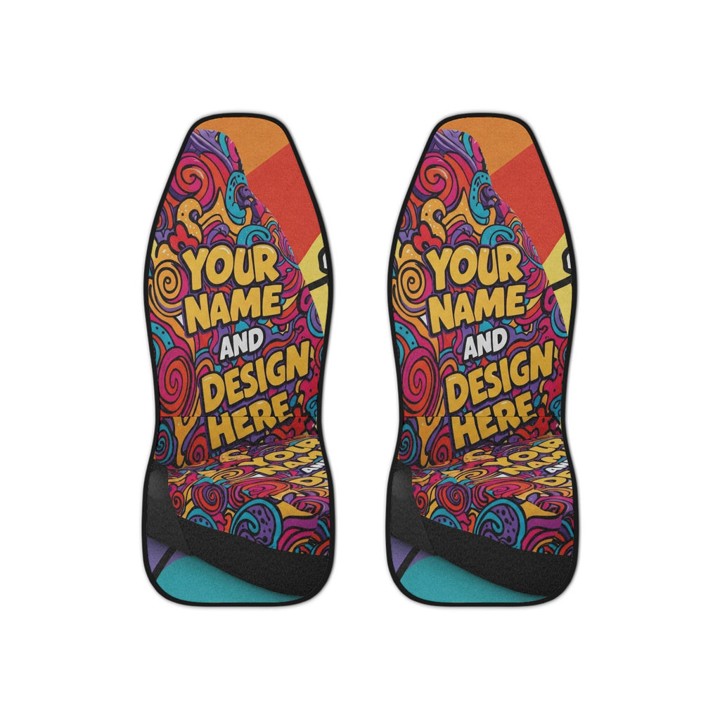 Personalized Car Seat Covers - Customized Design for a Fun Ride - S-Mart Shop Smart Treasures