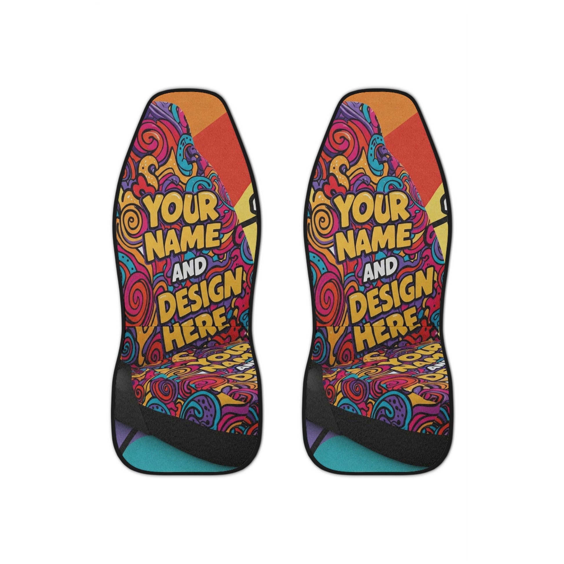 Personalized Car Seat Covers - Customized Design for a Fun Ride - S-Mart Shop Smart Treasures