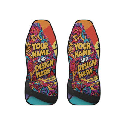 Personalized Car Seat Covers - Customized Design for a Fun Ride - S-Mart Shop Smart Treasures