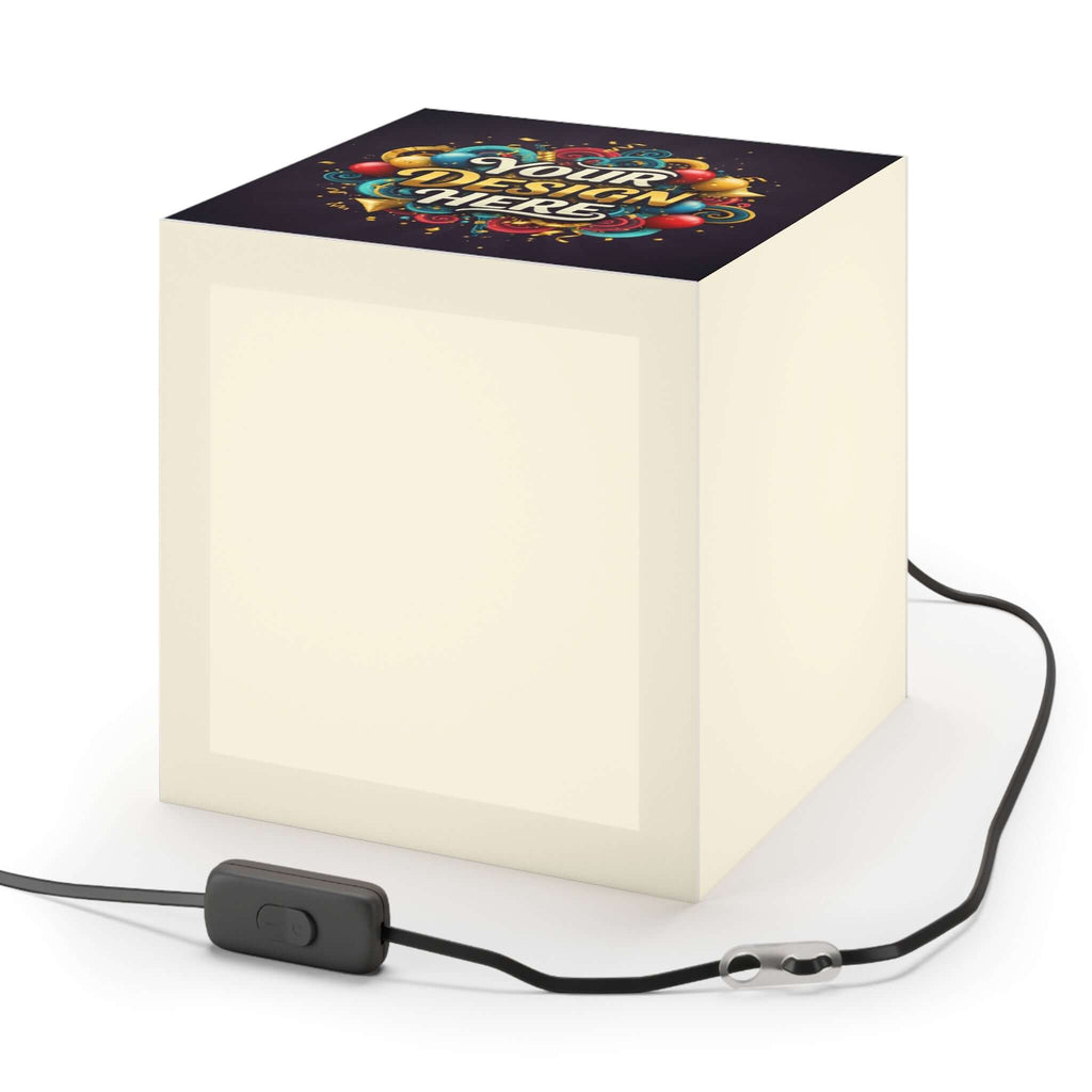 Personalized Light Cube Lamp - Customizable Design for Home Decor - S-Mart Shop Smart Treasures