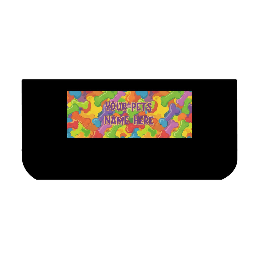 Personalized Pet Bowl with Colorful Bone Pattern - 18oz - S-Mart Shop Smart Treasures