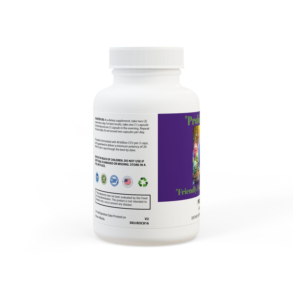 Probiotics Supplement (60 Capsules) - S-Mart Shop Smart Treasures