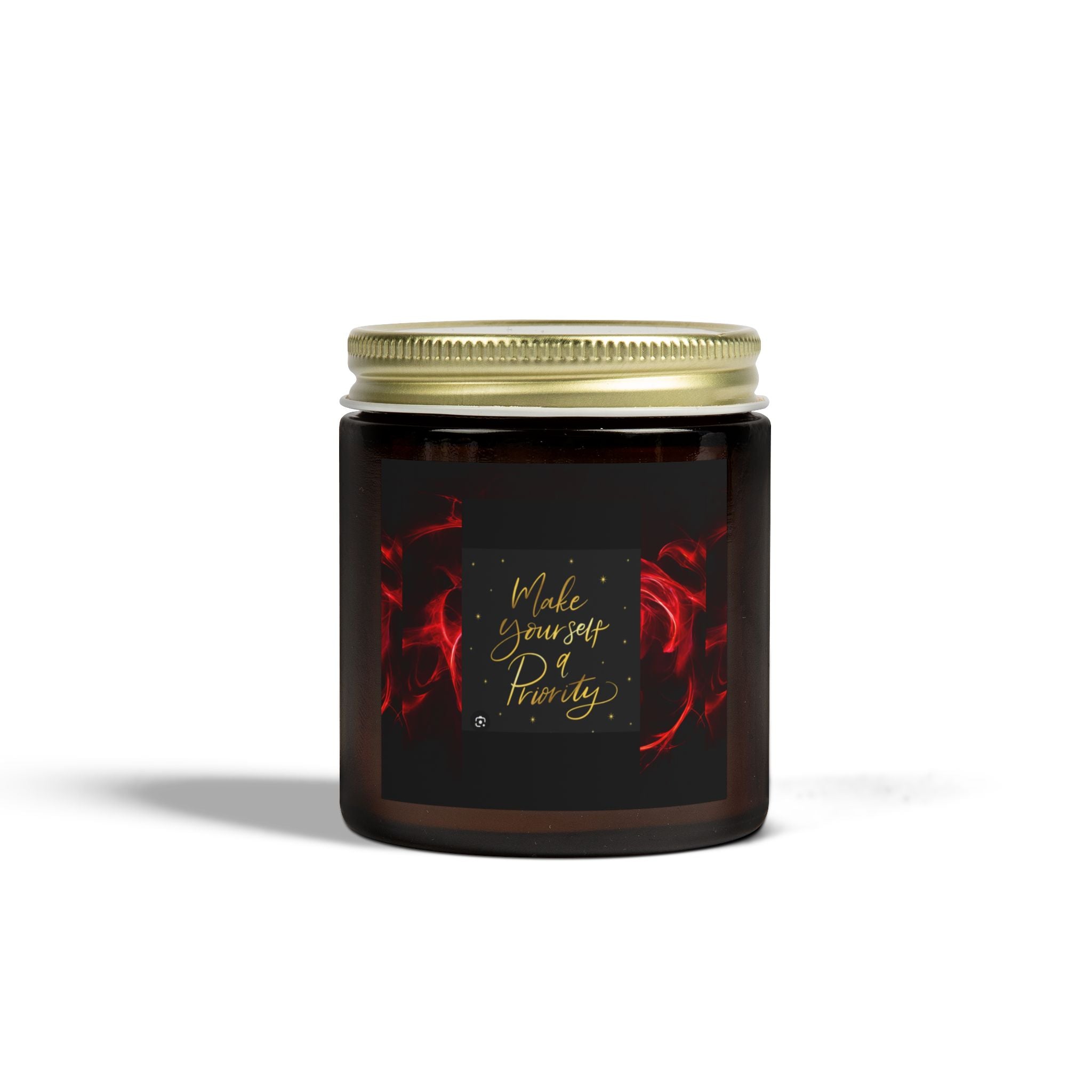 Scented Candles - 'Make Yourself a Priority' - Coconut Apricot Wax (4oz & 9oz) - S-Mart Shop Smart Treasures