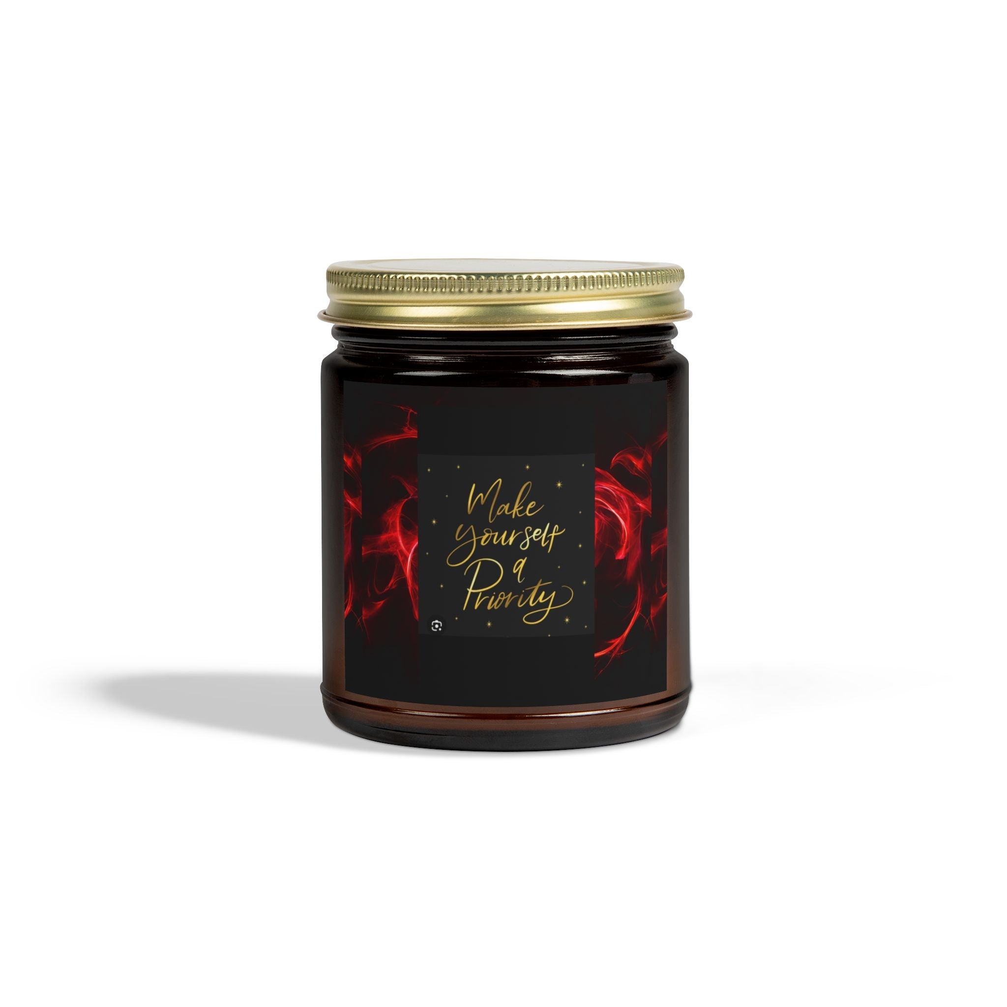 Scented Candles - 'Make Yourself a Priority' - Coconut Apricot Wax (4oz & 9oz) - S-Mart Shop Smart Treasures