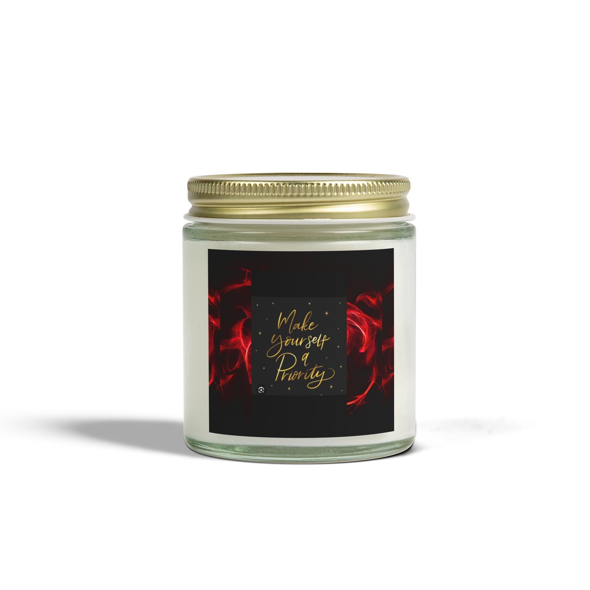 Scented Candles - 'Make Yourself a Priority' - Coconut Apricot Wax (4oz & 9oz) - S-Mart Shop Smart Treasures
