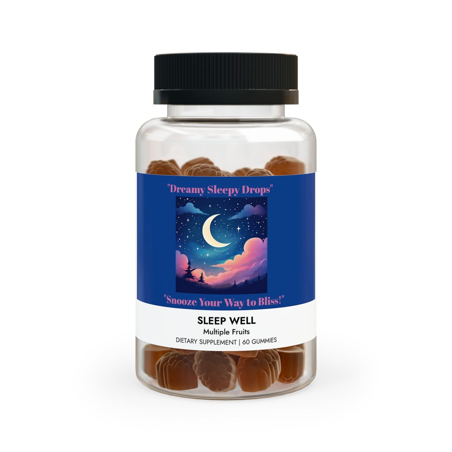 Sleep Well Gummies (60 Gummies) - S-Mart Shop Smart Treasures