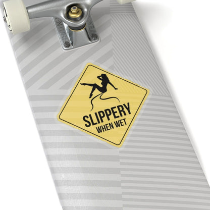 Slippery Kiss-Cut Stickers - S-Mart Shop Smart Treasures