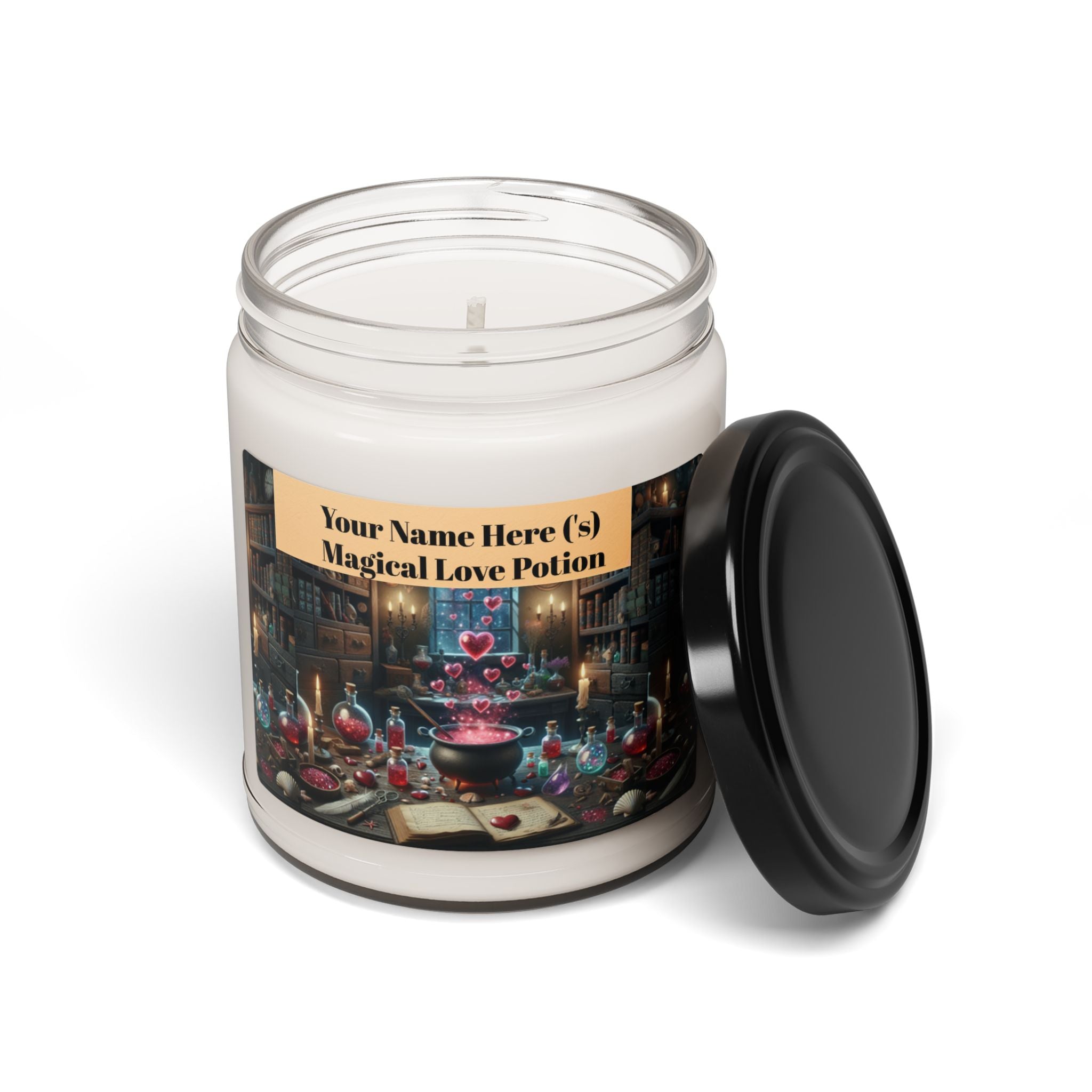 Soy Candle - Magical Love Potion, 9oz Scented Candle - S-Mart Shop Smart Treasures