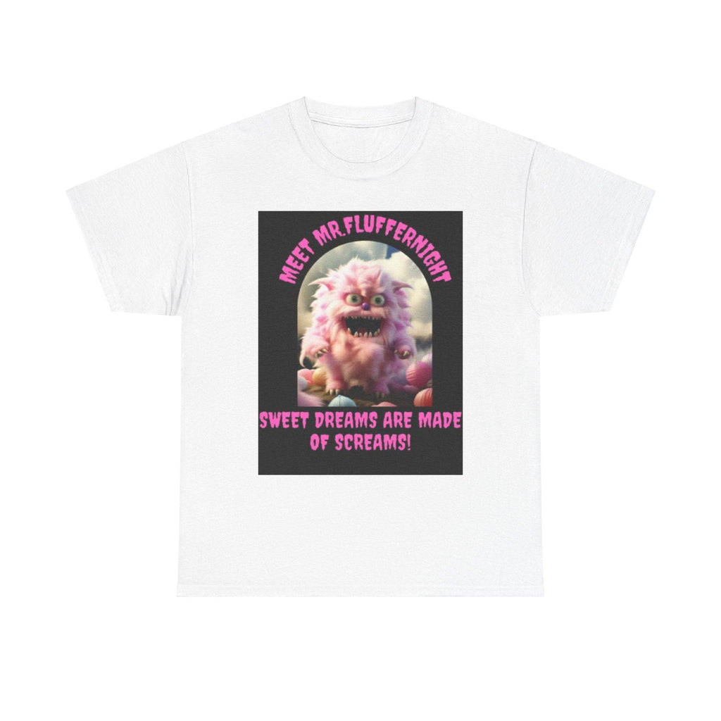 Sweet Dreams are made of screams Unisex Heavy Cotton Tee - S - Mart Shop Smart Treasures