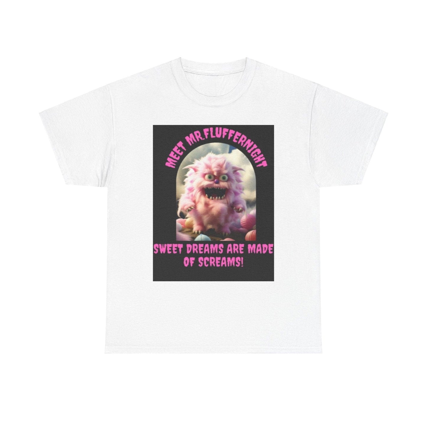 Sweet Dreams are made of screams Unisex Heavy Cotton Tee - S-Mart Shop Smart Treasures