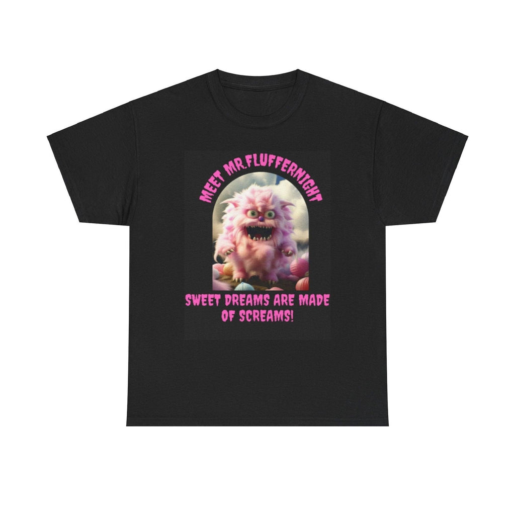 Sweet Dreams are made of screams Unisex Heavy Cotton Tee - S - Mart Shop Smart Treasures