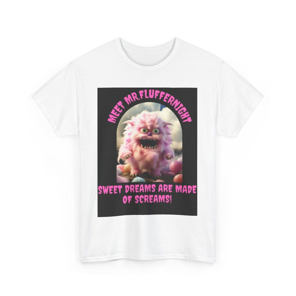 Sweet Dreams are made of screams Unisex Heavy Cotton Tee - S - Mart Shop Smart Treasures