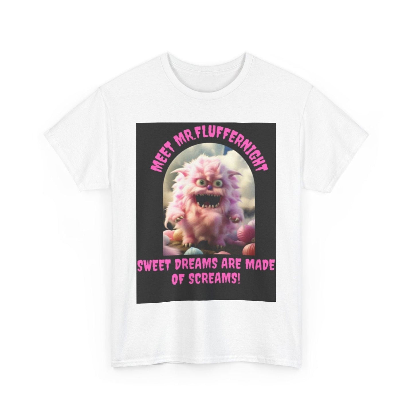 Sweet Dreams are made of screams Unisex Heavy Cotton Tee - S-Mart Shop Smart Treasures