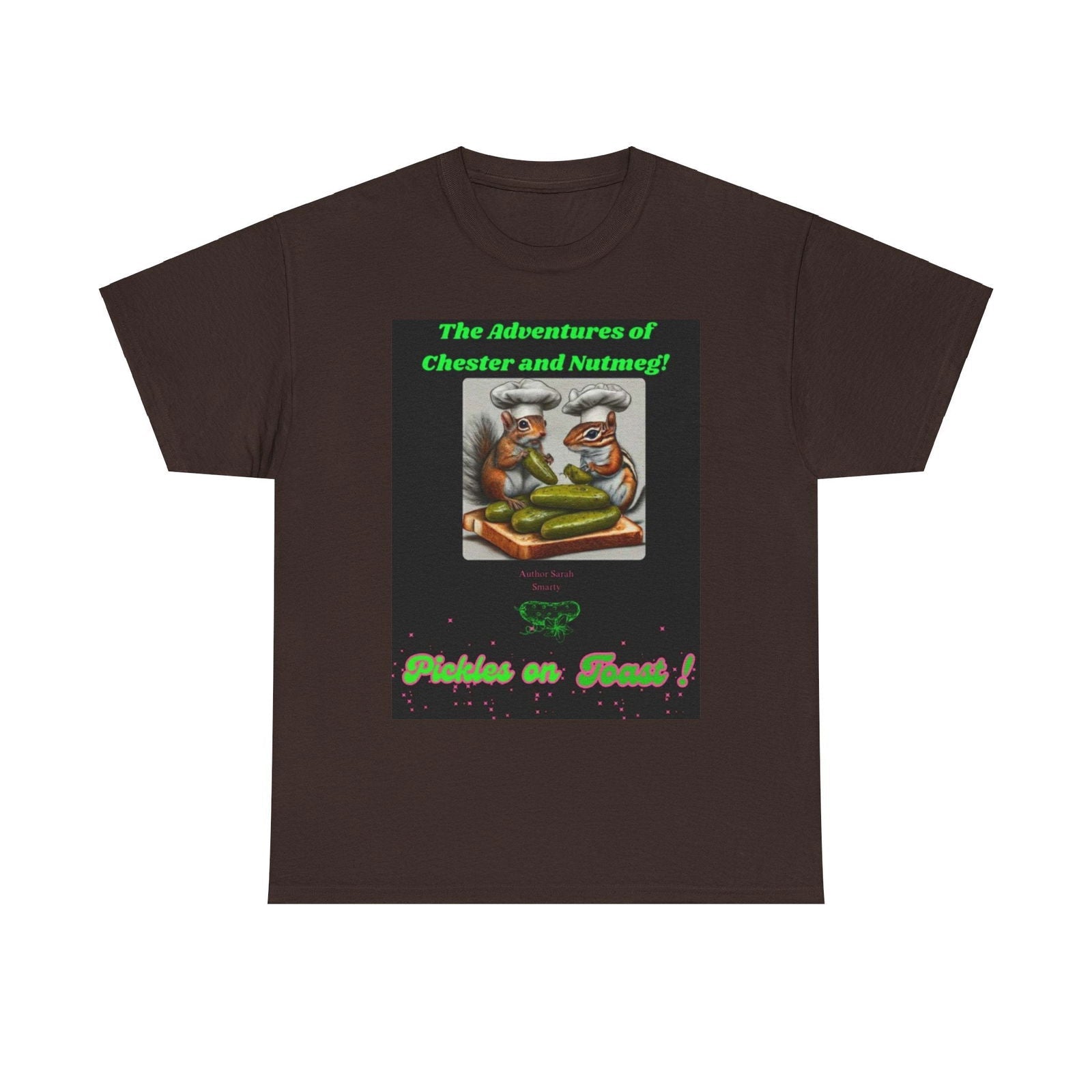 The Adventures Of Chester And nutmeg S-Mart Exclusive Unisex Heavy Cotton Tee - S-Mart Shop Smart Treasures
