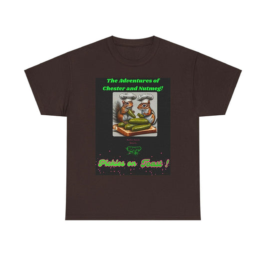 The Adventures Of Chester And nutmeg S-Mart Exclusive Unisex Heavy Cotton Tee - S-Mart Shop Smart Treasures
