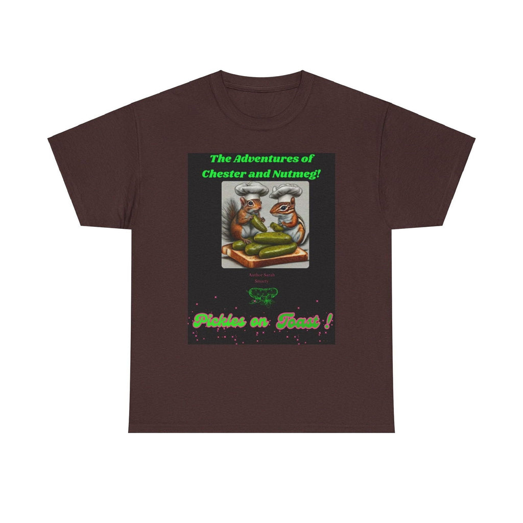 The Adventures Of Chester And nutmeg S-Mart Exclusive Unisex Heavy Cotton Tee - S-Mart Shop Smart Treasures