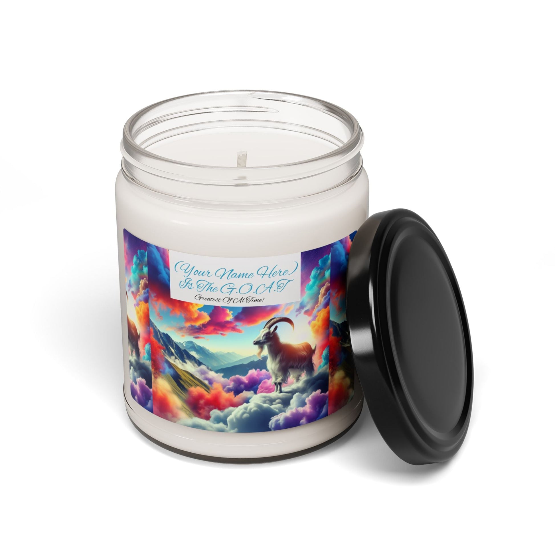The GOAT Greatest Of All Time Soy Candle - 9oz - S-Mart Shop Smart Treasures