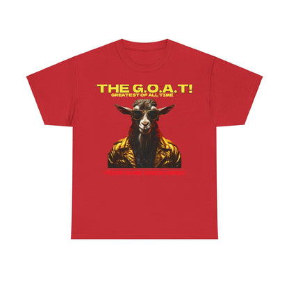 the Goat Your name here Unisex Heavy Cotton Tee - S-Mart Shop Smart Treasures