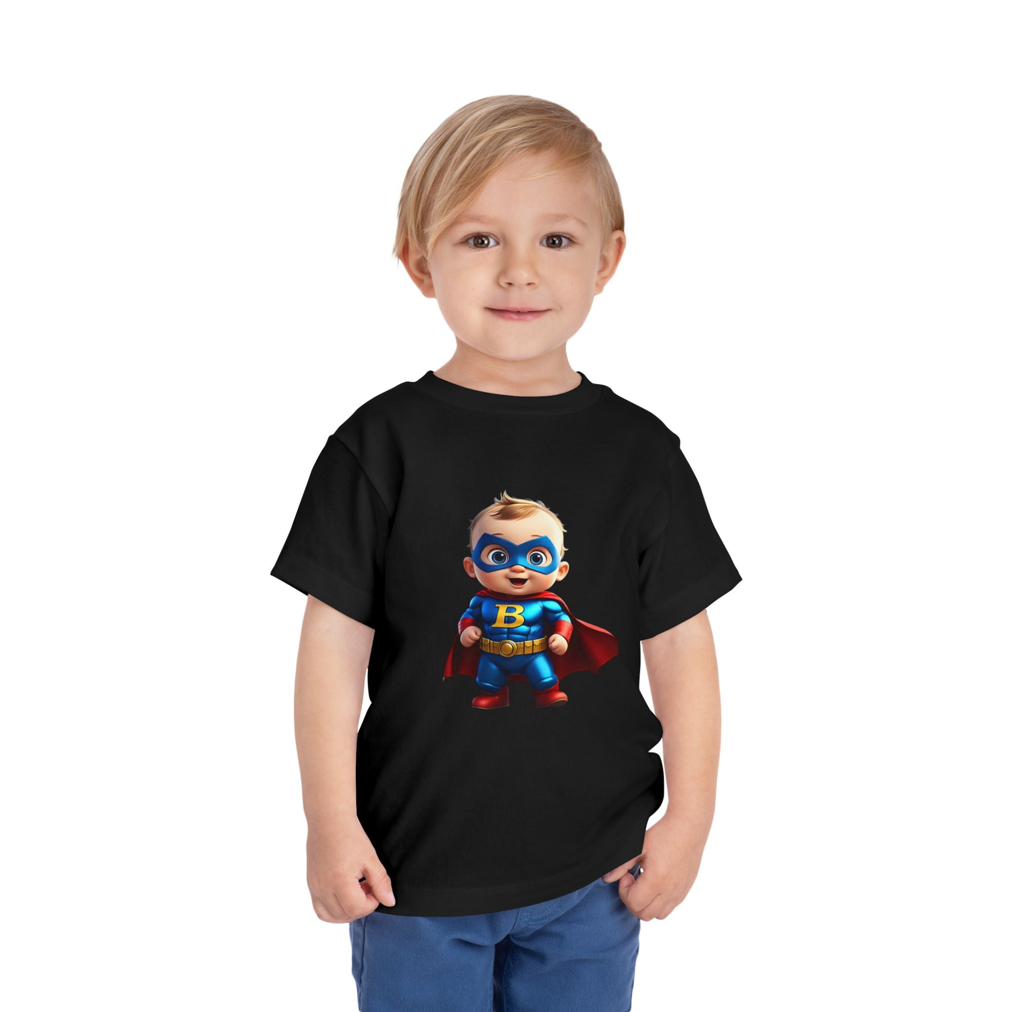 Toddler Super Kid Tee - Cute Kids Short Sleeve Shirt for Playful Adventures - S-Mart Shop Smart Treasures