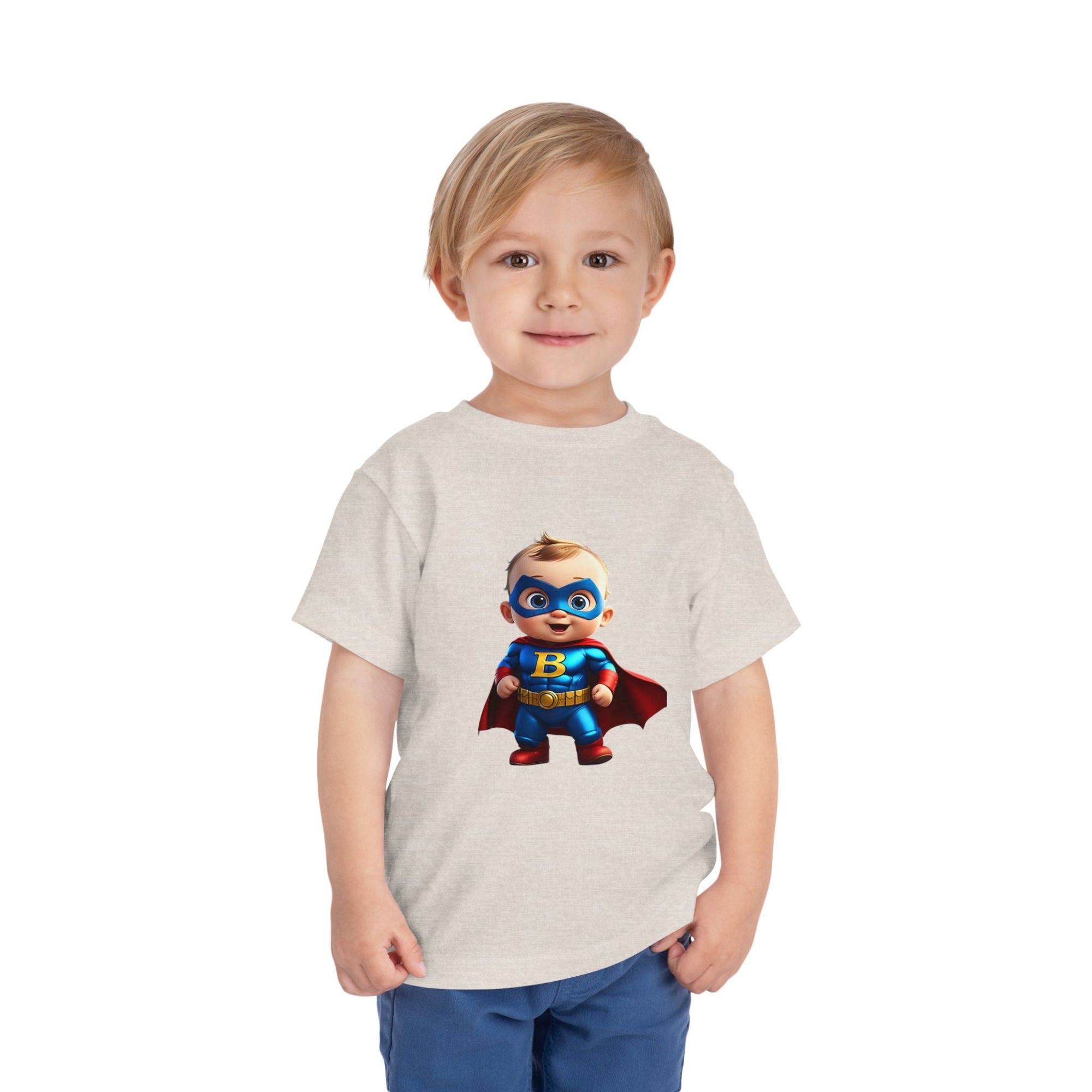 Toddler Super Kid Tee - Cute Kids Short Sleeve Shirt for Playful Adventures - S - Mart Shop Smart Treasures