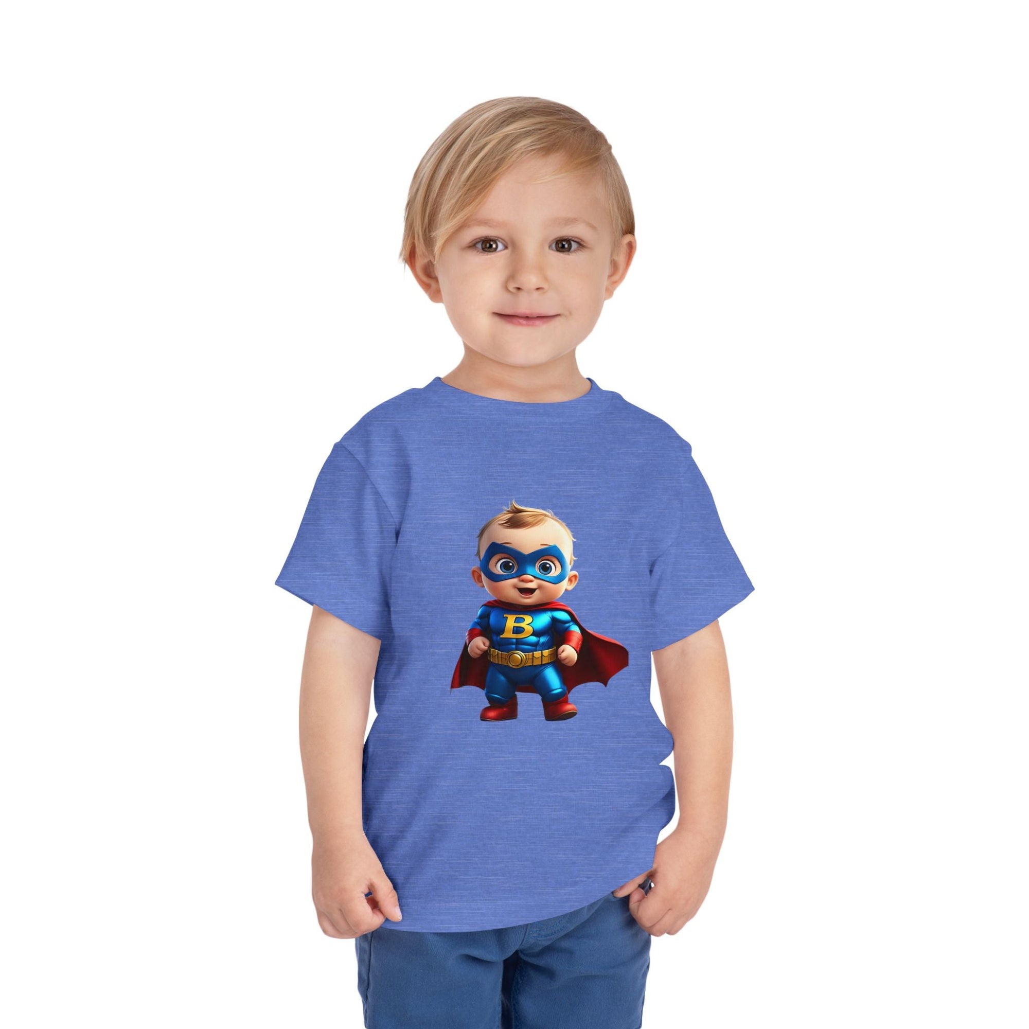 Toddler Super Kid Tee - Cute Kids Short Sleeve Shirt for Playful Adventures - S - Mart Shop Smart Treasures
