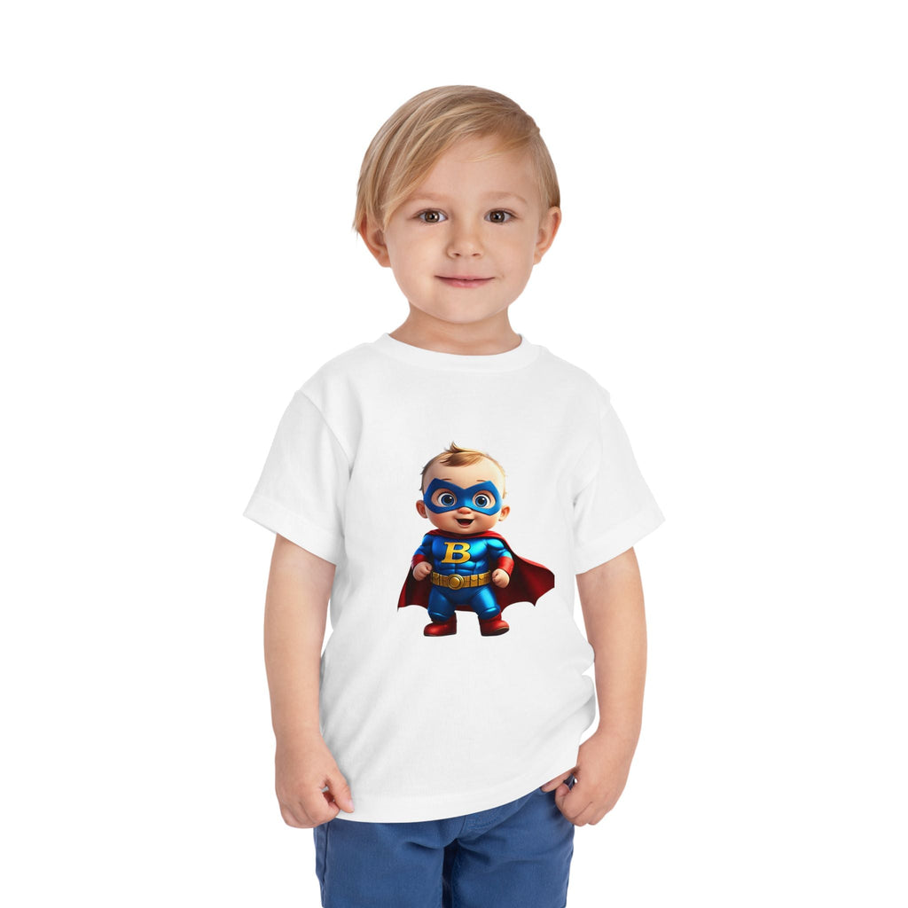Toddler Super Kid Tee - Cute Kids Short Sleeve Shirt for Playful Adventures - S-Mart Shop Smart Treasures