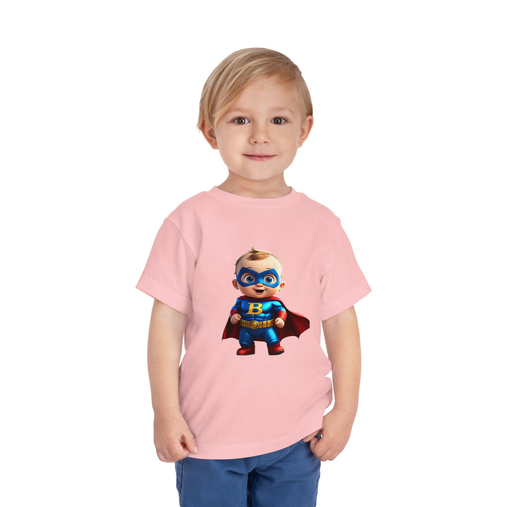 Toddler Super Kid Tee - Cute Kids Short Sleeve Shirt for Playful Adventures - S-Mart Shop Smart Treasures