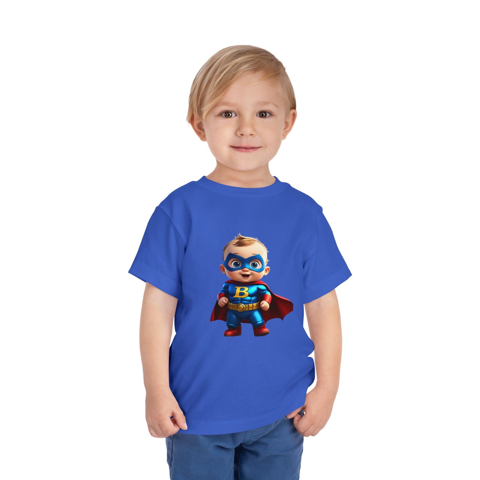 Toddler Super Kid Tee - Cute Kids Short Sleeve Shirt for Playful Adventures - S-Mart Shop Smart Treasures