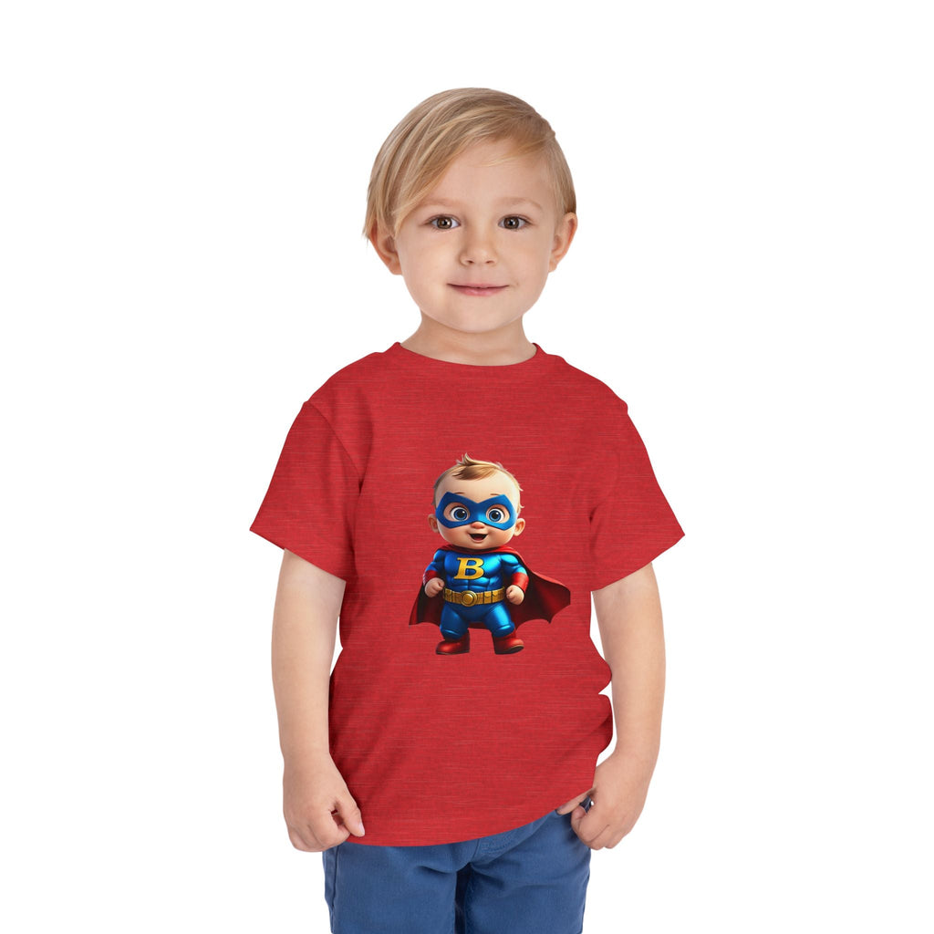 Toddler Super Kid Tee - Cute Kids Short Sleeve Shirt for Playful Adventures - S-Mart Shop Smart Treasures
