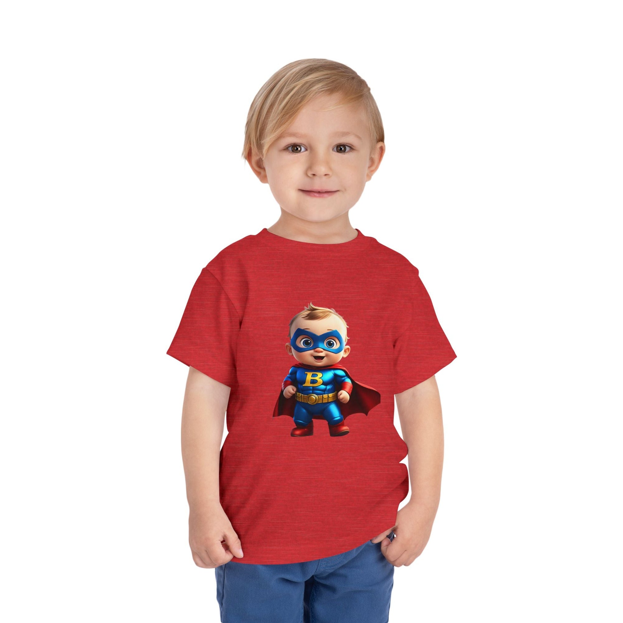 Toddler Super Kid Tee - Cute Kids Short Sleeve Shirt for Playful Adventures - S - Mart Shop Smart Treasures