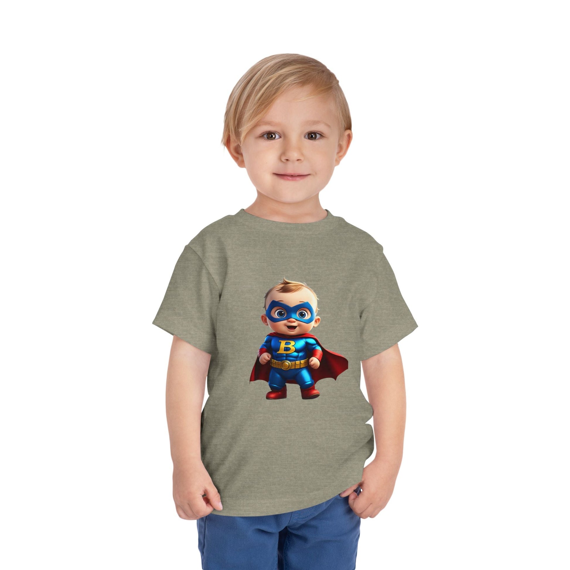 Toddler Super Kid Tee - Cute Kids Short Sleeve Shirt for Playful Adventures - S-Mart Shop Smart Treasures