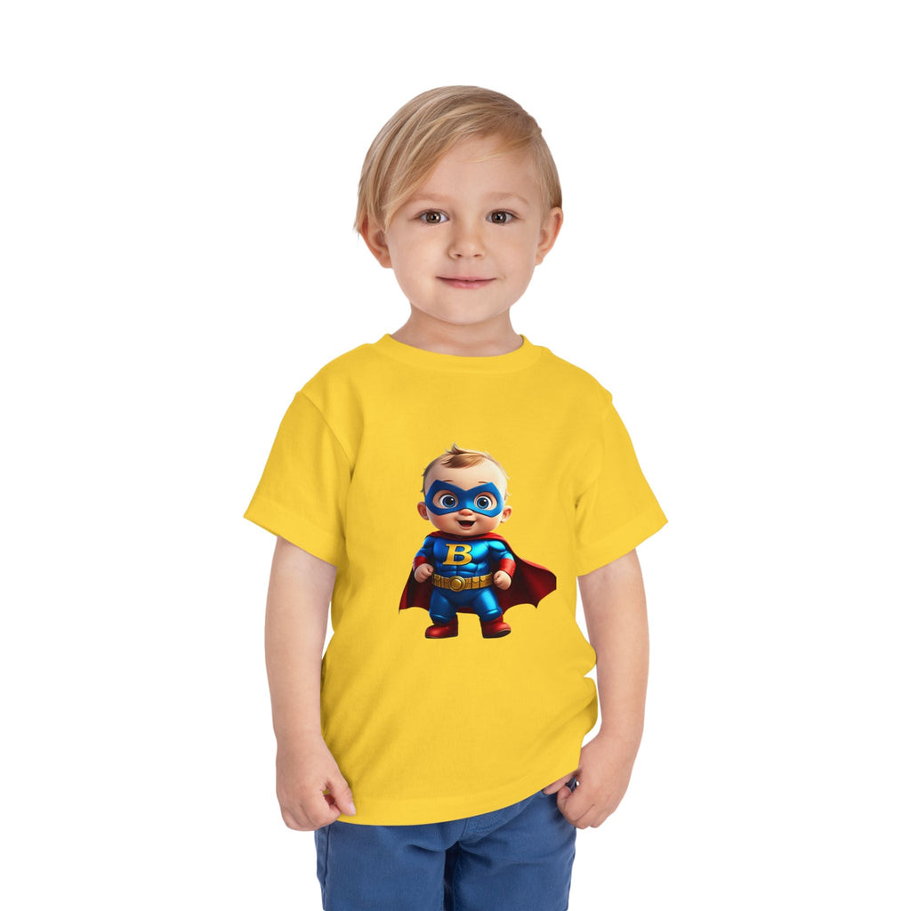 Toddler Super Kid Tee - Cute Kids Short Sleeve Shirt for Playful Adventures - S-Mart Shop Smart Treasures