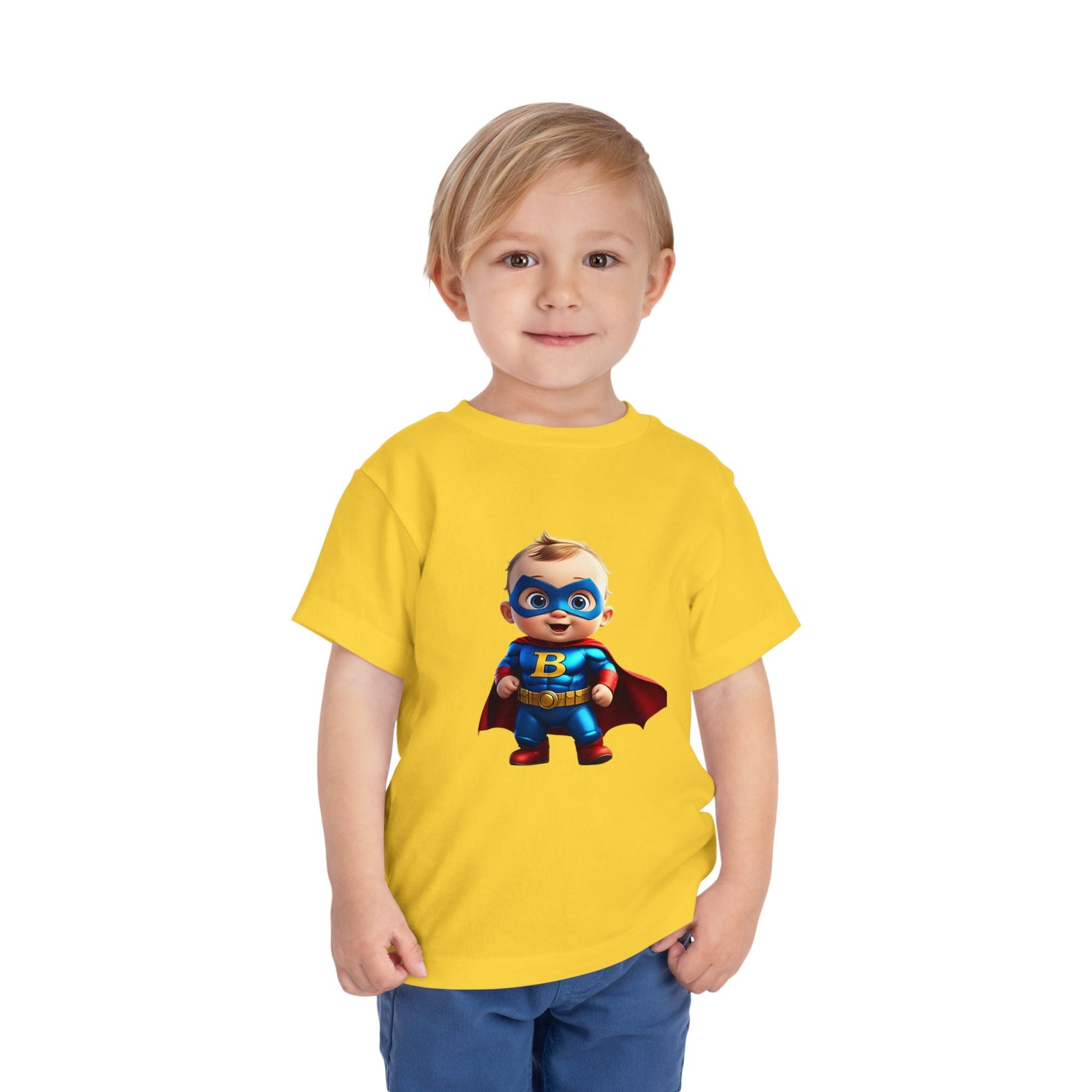 Toddler Super Kid Tee - Cute Kids Short Sleeve Shirt for Playful Adventures - S - Mart Shop Smart Treasures