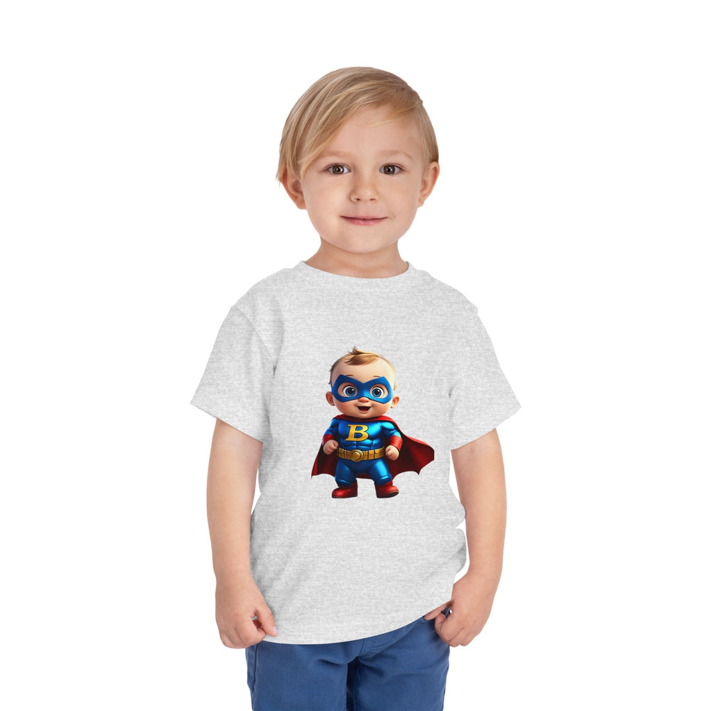 Toddler Super Kid Tee - Cute Kids Short Sleeve Shirt for Playful Adventures - S-Mart Shop Smart Treasures