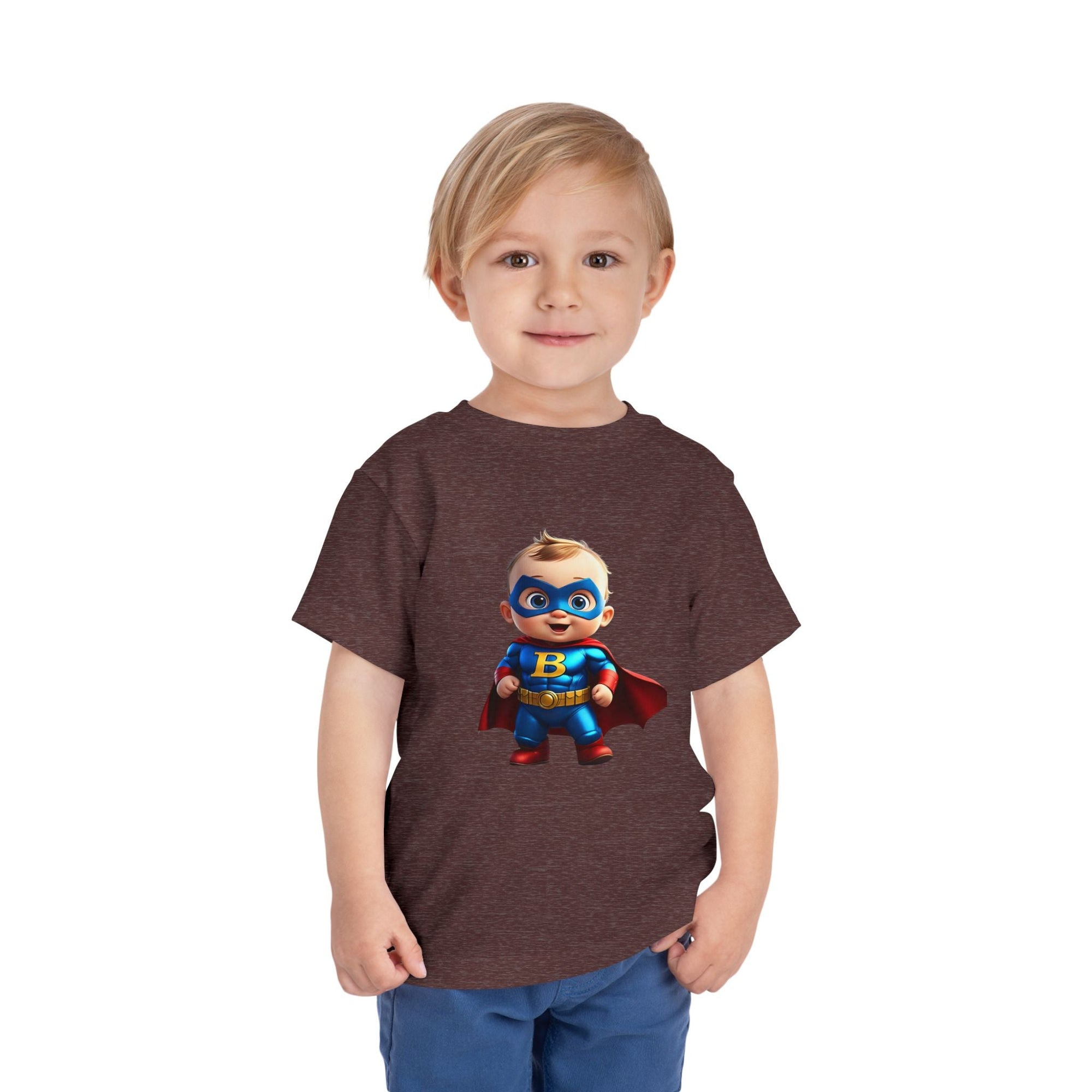 Toddler Super Kid Tee - Cute Kids Short Sleeve Shirt for Playful Adventures - S - Mart Shop Smart Treasures