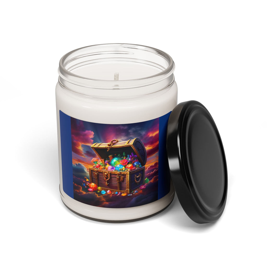 Treasure Chest Scented Soy Candle - 9oz | Colorful Aromatic Bliss for Home Decor - S-Mart Shop Smart Treasures