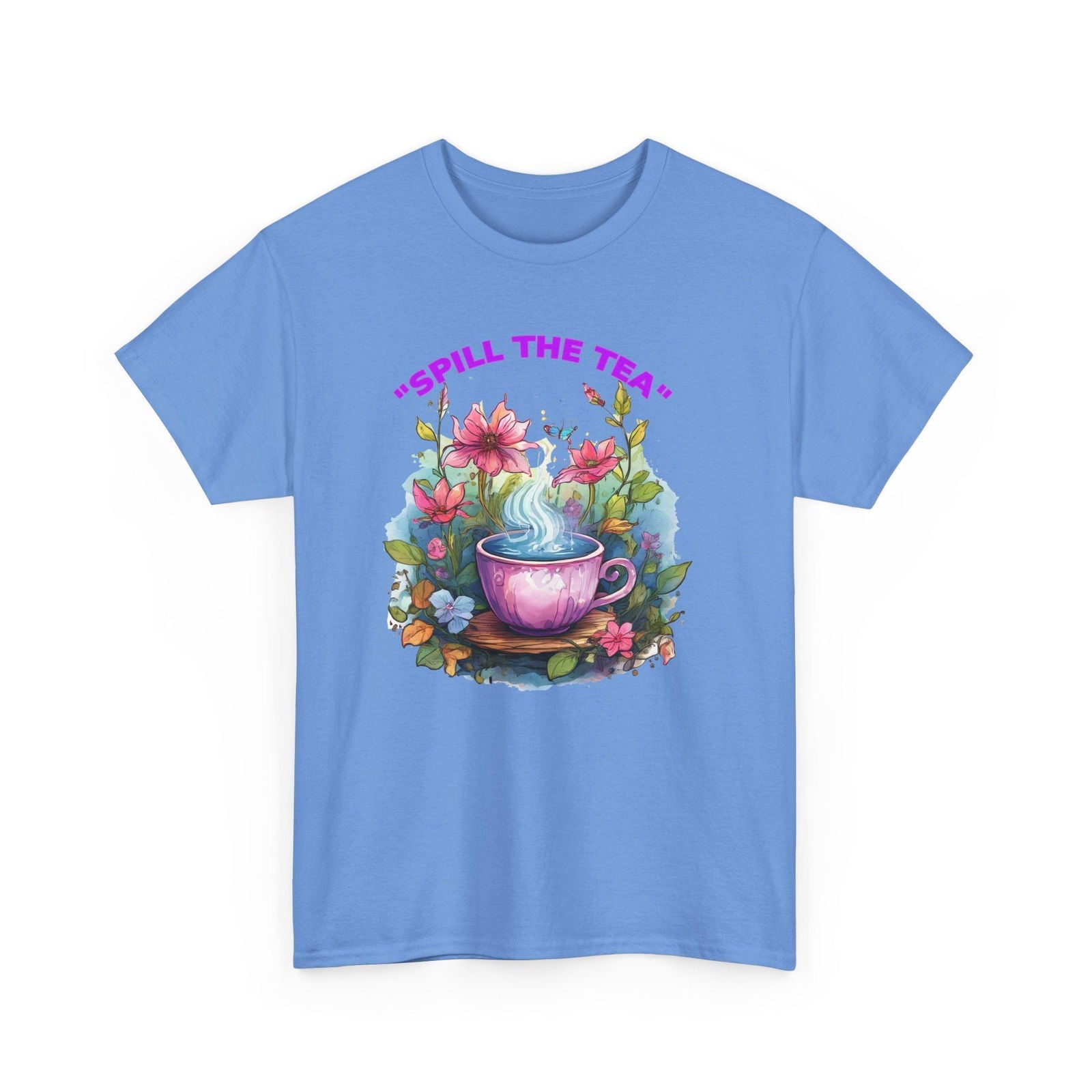 Unisex Tee - Spill the Tea Design - S-Mart Shop Smart Treasures