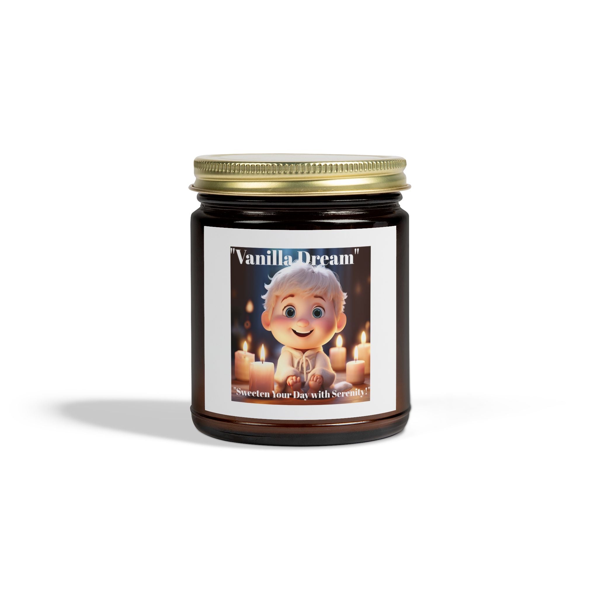 Vanilla Dream Scented Candle - 4oz & 9oz - Cozy Home Fragrance - S-Mart Shop Smart Treasures