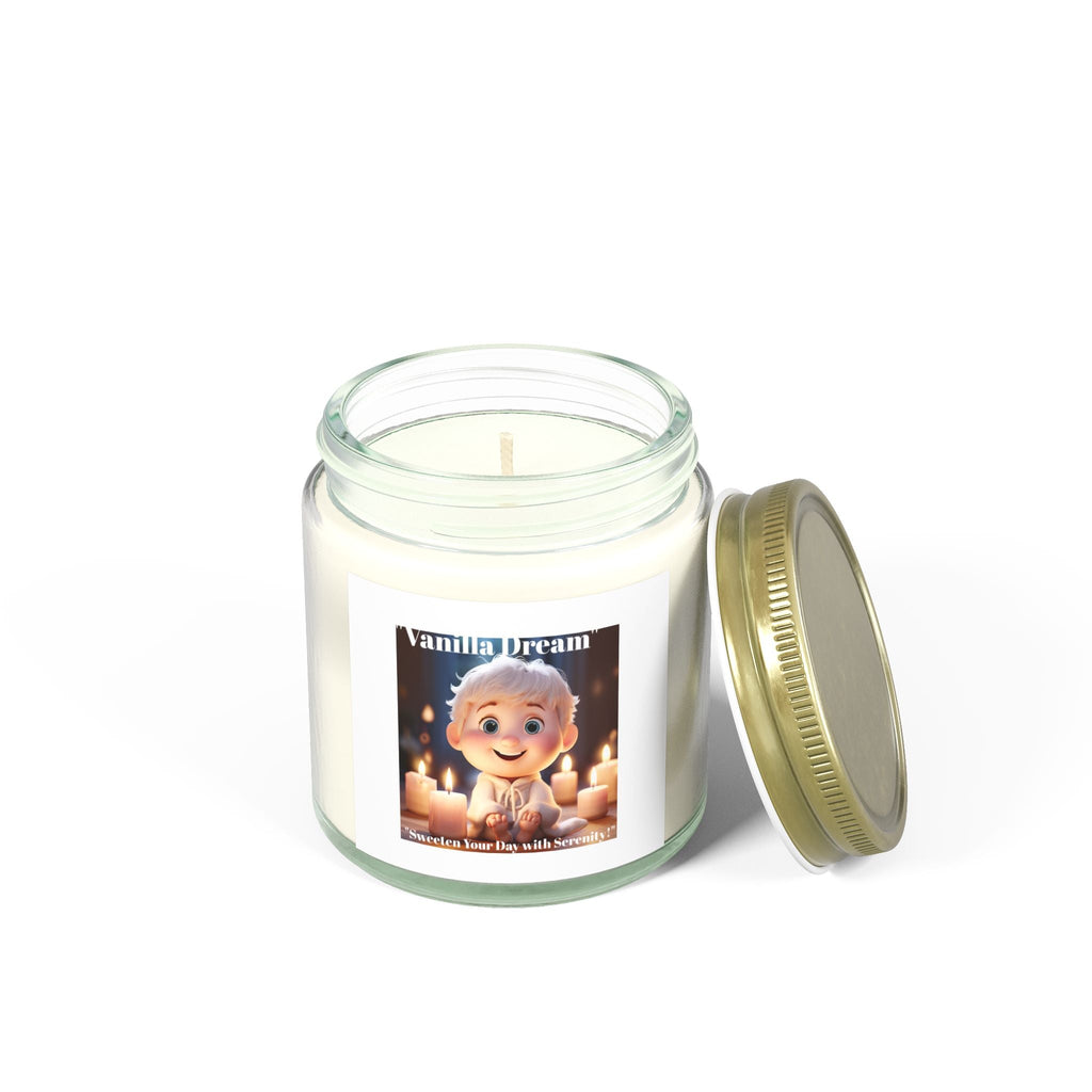 Vanilla Dream Scented Candle - 4oz & 9oz - Cozy Home Fragrance - S-Mart Shop Smart Treasures