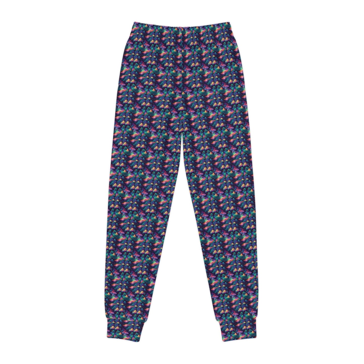 Vibrant Fantasy Clouds Youth Joggers - Soft and Comfortable Activewear for Kids - S-Mart Shop Smart Treasures