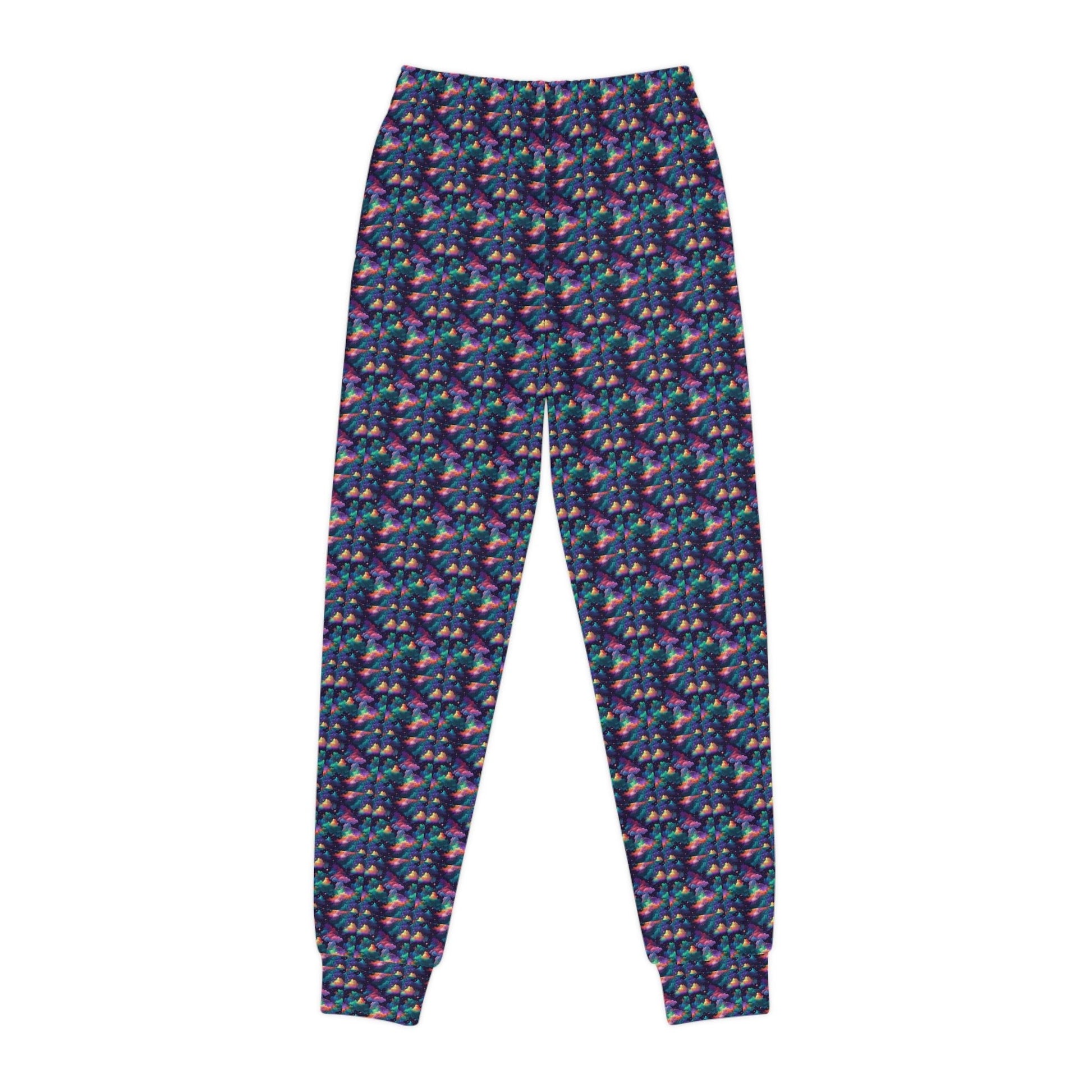 Vibrant Fantasy Clouds Youth Joggers - Soft and Comfortable Activewear for Kids - S-Mart Shop Smart Treasures