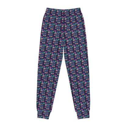 Vibrant Fantasy Clouds Youth Joggers - Soft and Comfortable Activewear for Kids - S-Mart Shop Smart Treasures