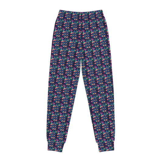 Vibrant Fantasy Clouds Youth Joggers - Soft and Comfortable Activewear for Kids - S-Mart Shop Smart Treasures