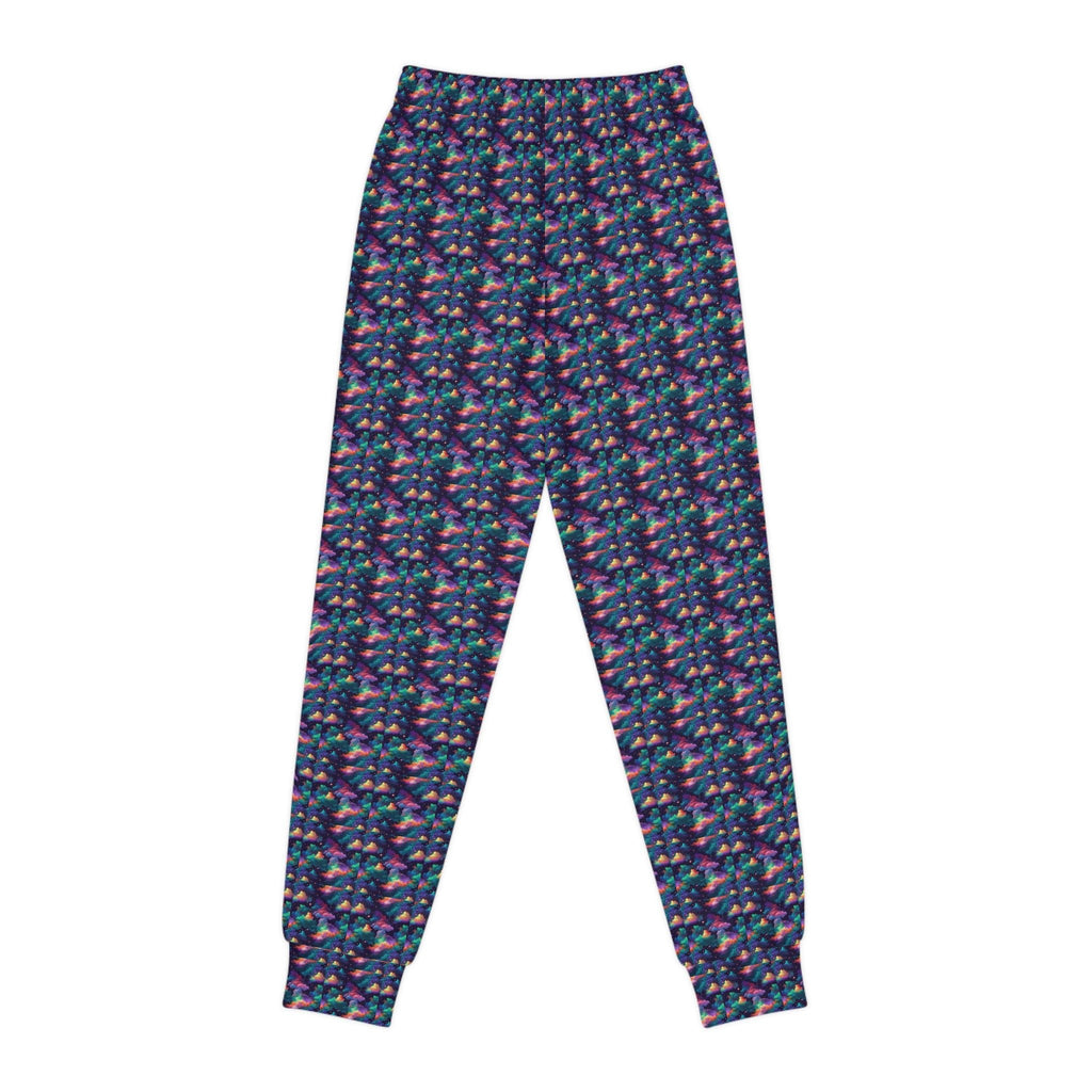 Vibrant Fantasy Clouds Youth Joggers - Soft and Comfortable Activewear for Kids - S-Mart Shop Smart Treasures