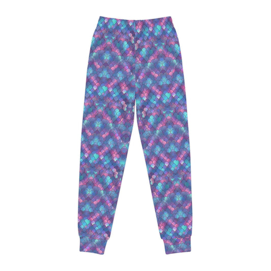 Youth Joggers with Colorful Geometric Pattern - Trendy Comfort for Active Kids - S-Mart Shop Smart Treasures